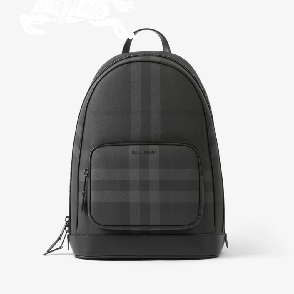 Burberry Charcoal Check Men's Backpack